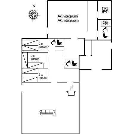 Sylvie - 1-5km From The Sea By Interhome Feriehus